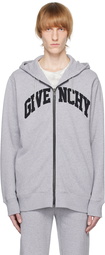 Givenchy Gray College Hoodie