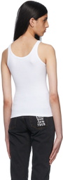 Ksubi White Arise Tank Top