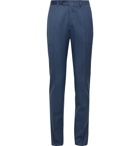 CANALI - Kei Slim-Fit Wool Suit Trousers - Blue