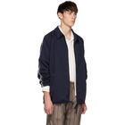 Needles Navy Coach Jacket