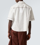 Plan C Printed cotton shirt