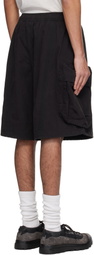 Perks and Mini Black Chow Cargo Shorts