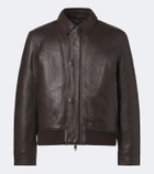Yves Salomon Leather blouson jacket