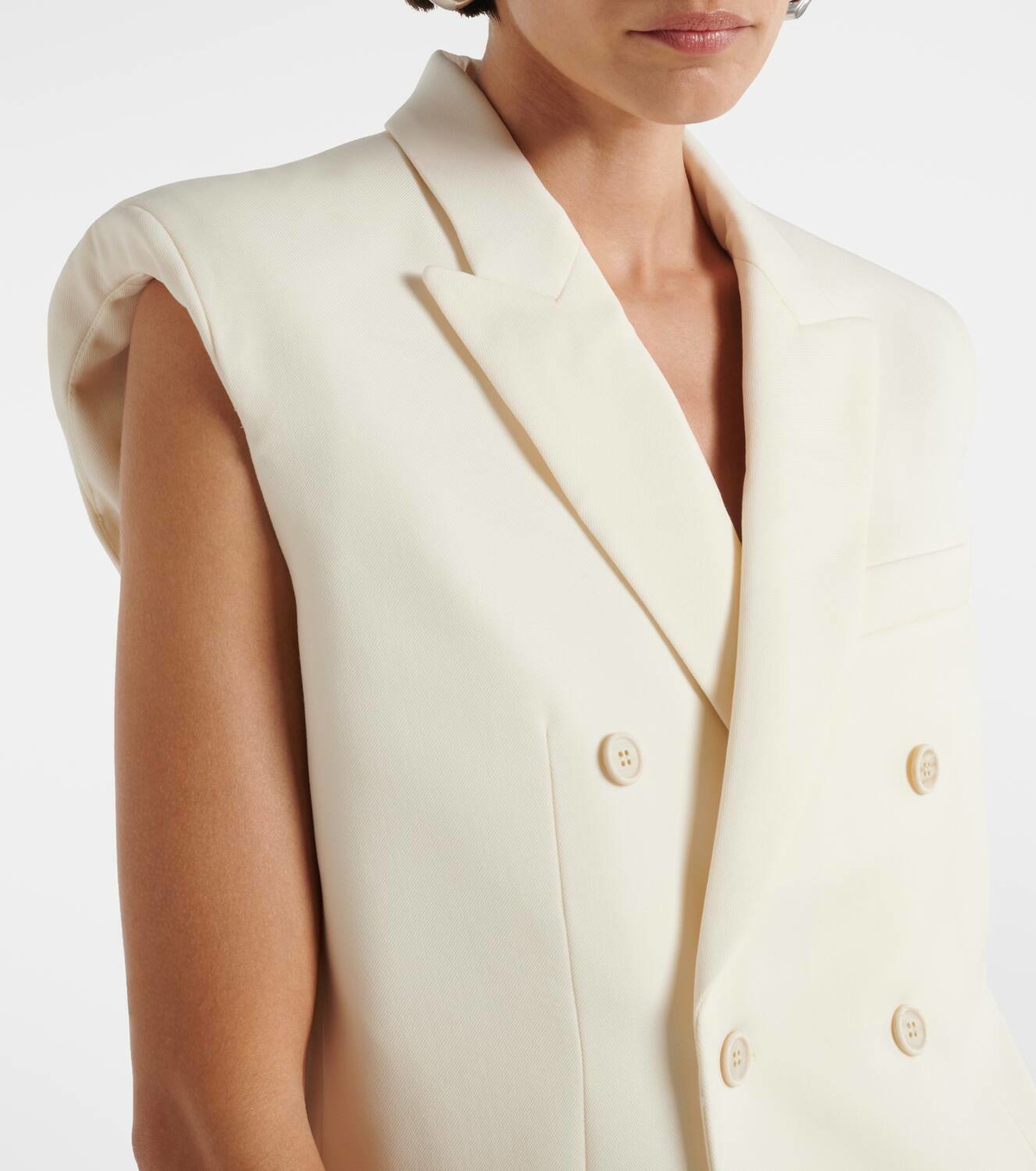 Wardrobe.NYC Double-breasted wool vest