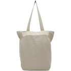 Junya Watanabe Grey Noble Fine Liquor Edition Linen Tote