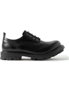 Alexander McQueen - Leather Derby Shoes - Black