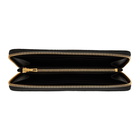 Loewe Black Linen Zip Around Wallet