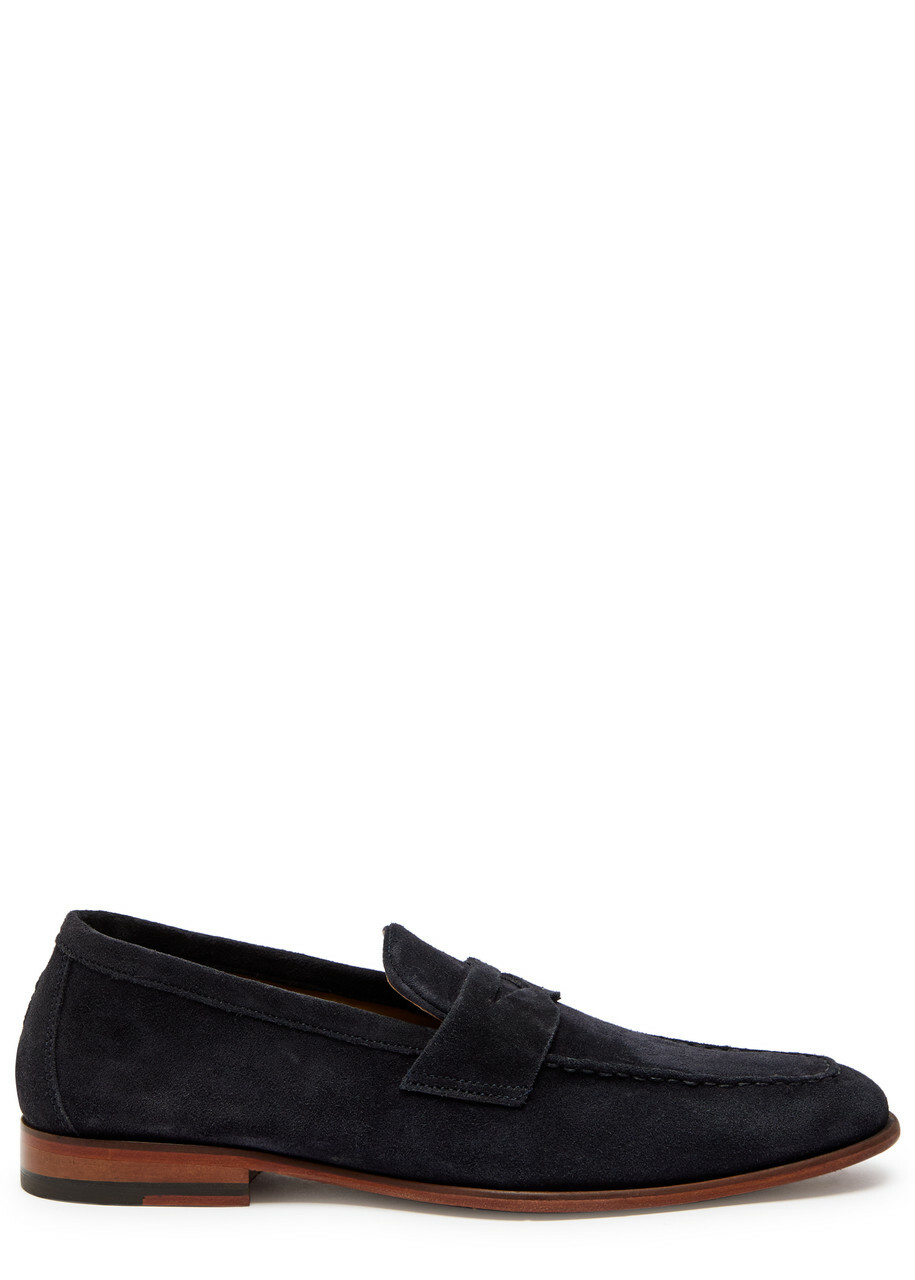 Oliver Sweeney Keyworth Suede Loafers Navy