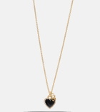 Dolce&Gabbana DG embellished pendant necklace