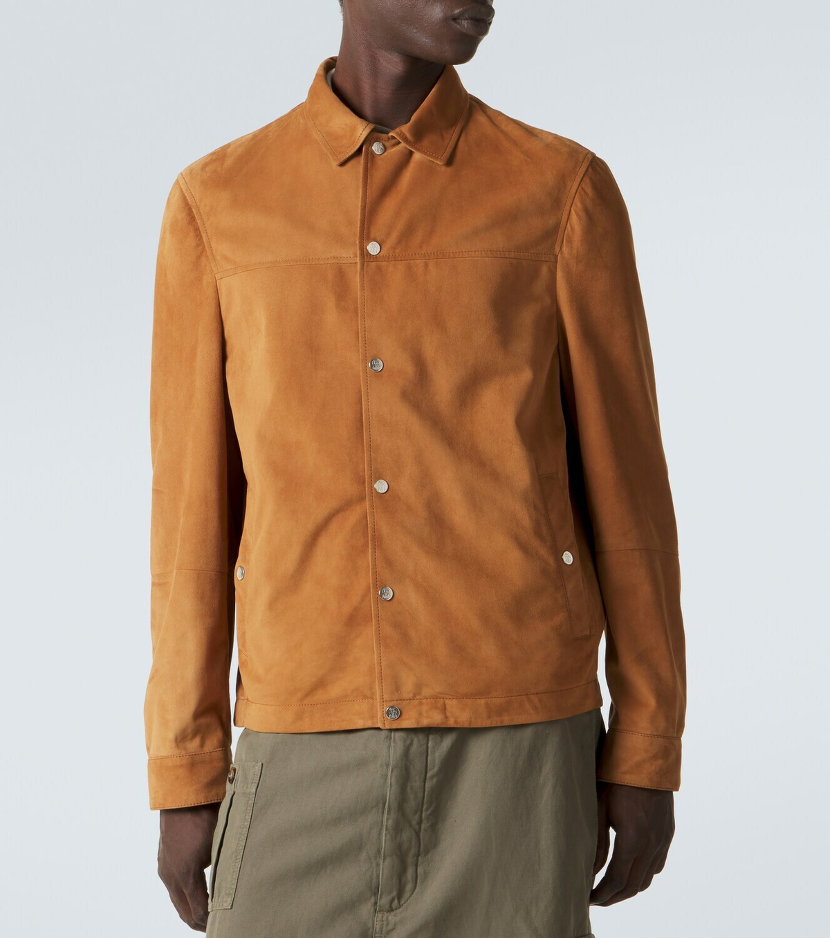 Brunello Cucinelli Suede overshirt