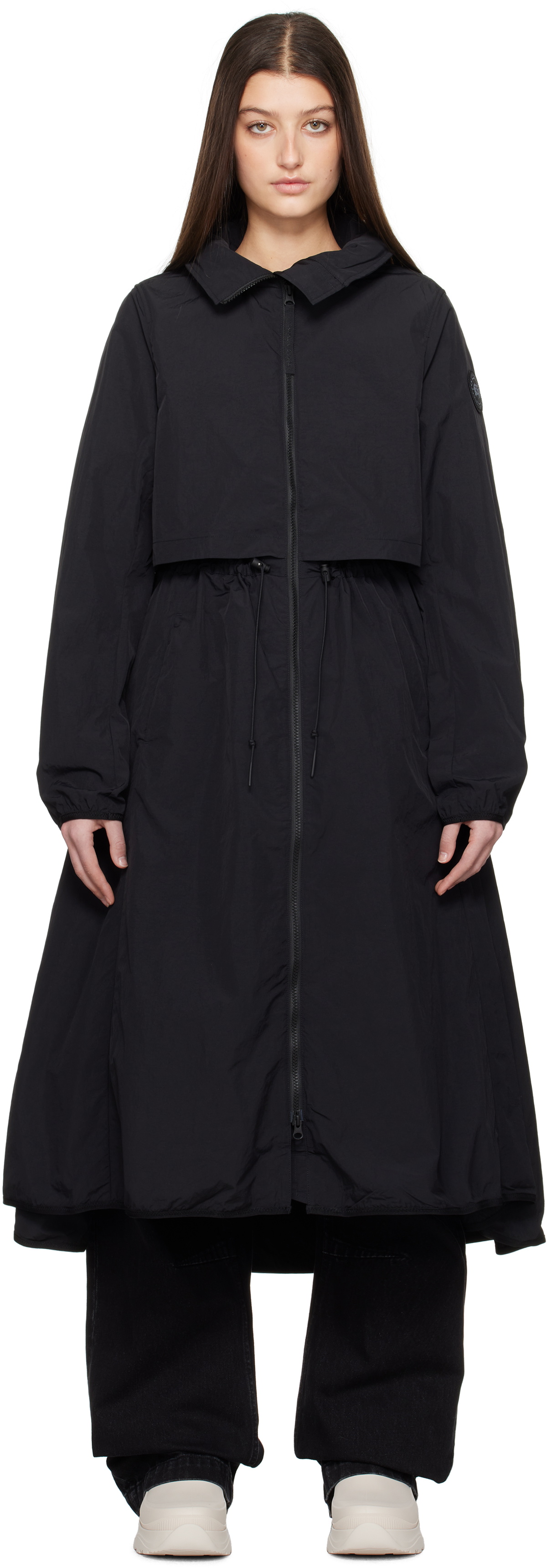 Canada Goose Black 'Black Label' Sinclair Long Coat