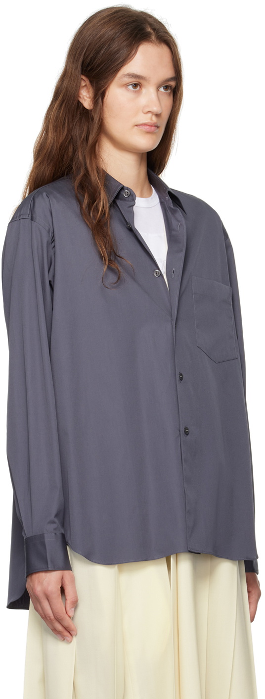 Comme des Garçons Shirt Gray Patch Pocket Shirt