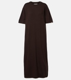 Extreme Cashmere N°321 Kris cotton and cashmere maxi dress