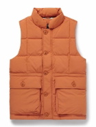 FrizmWORKS - Karakoram Quilted Nylon Down Gilet - Orange