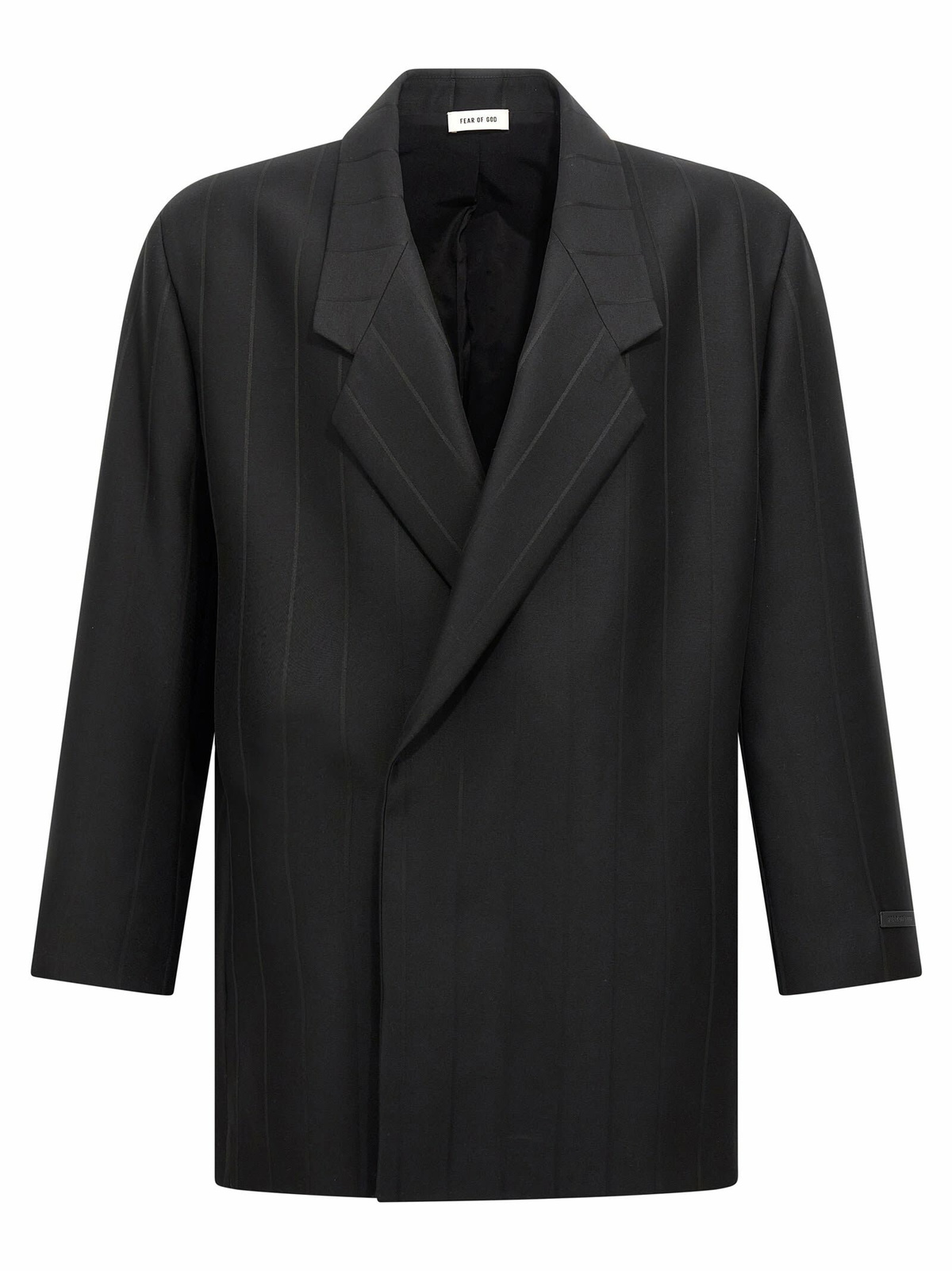Fear of God Black Manuel Baseball Coaches Jacket Fear Of God Fear of God Black Manuel Baseball Coaches Jacket Fear Of God