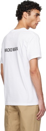 WACKO MARIA White High Times Edition Crew Neck T-Shirt