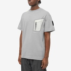 A-COLD-WALL* Men's Technical Polygon T-Shirt in Mid Grey