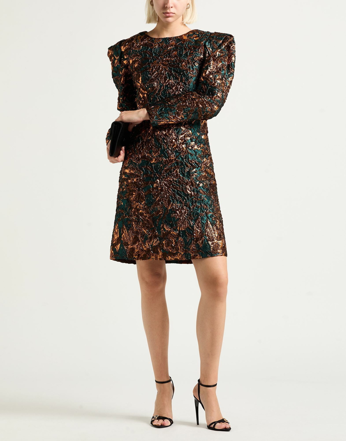 Koché Womens Mini dress Deep teal