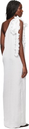Kika Vargas SSENSE Exclusive White Aretha Maxi Dress