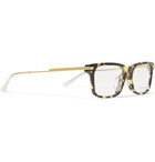 Bottega Veneta - Square-Frame Tortoiseshell Acetate and Gold-Tone Metal Optical Glasses - Gold
