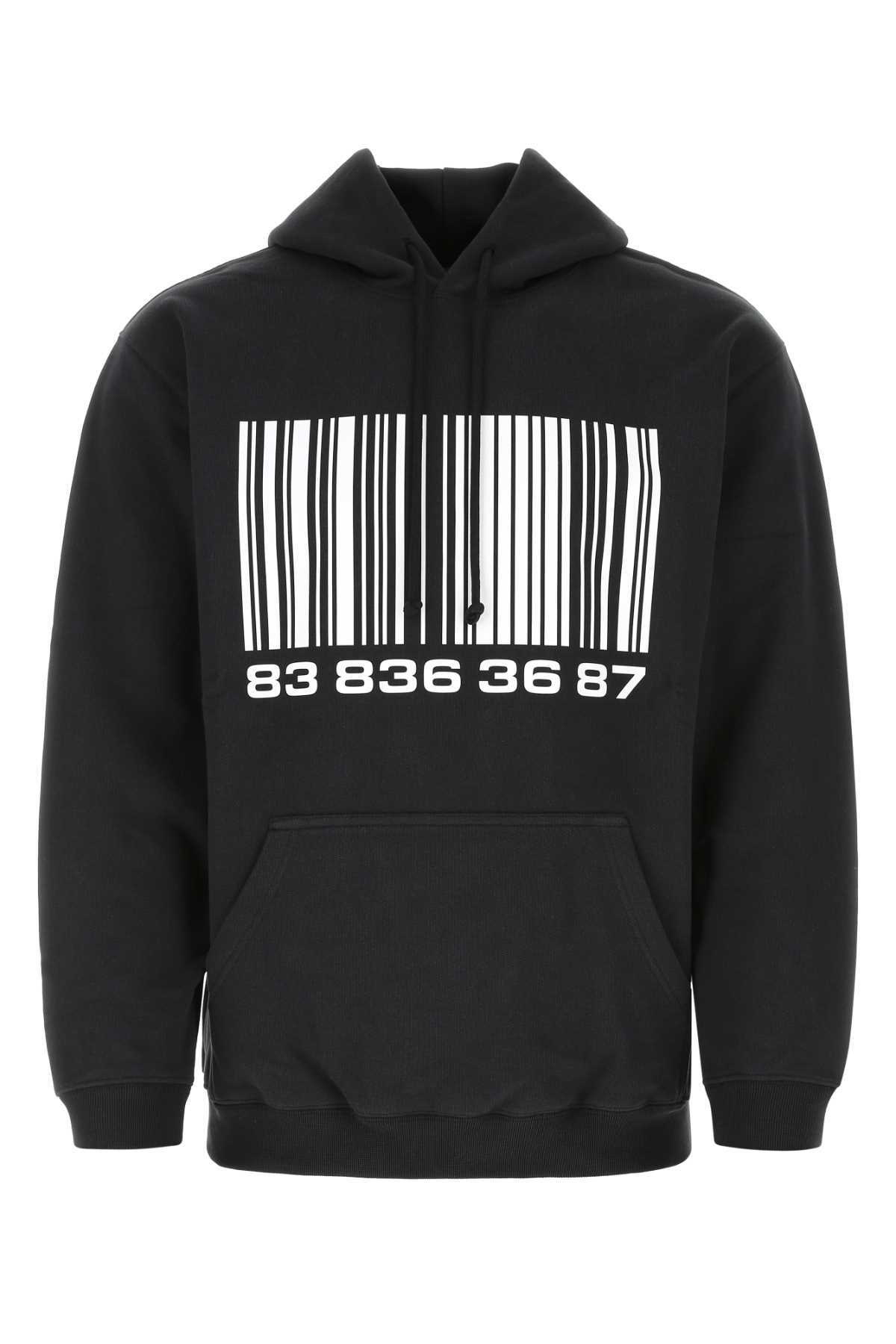 VTMNTS Black Barcode Turtleneck VTMNTS