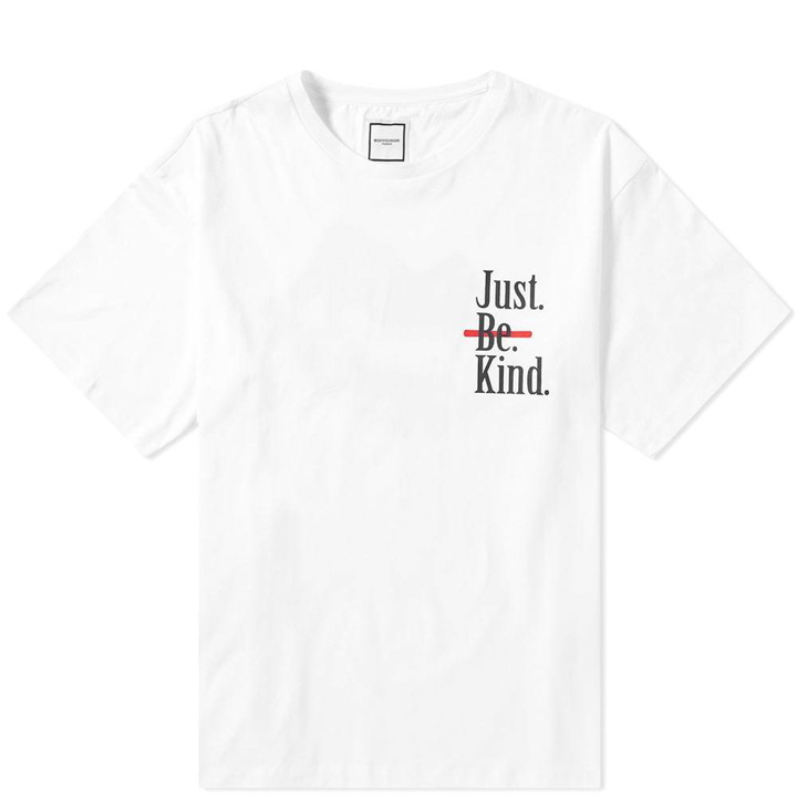 Photo: Wooyoungmi Just Be Kind Tee White