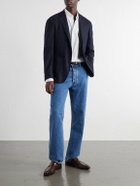 Canali - Cotton-Herringbone Shirt - White