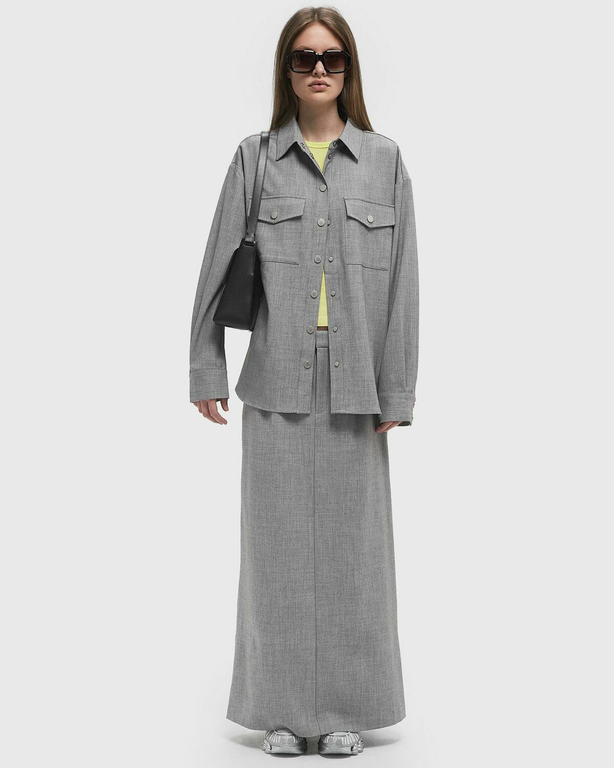 Gestuz CALLAGZ HW SKIRT Grey Women