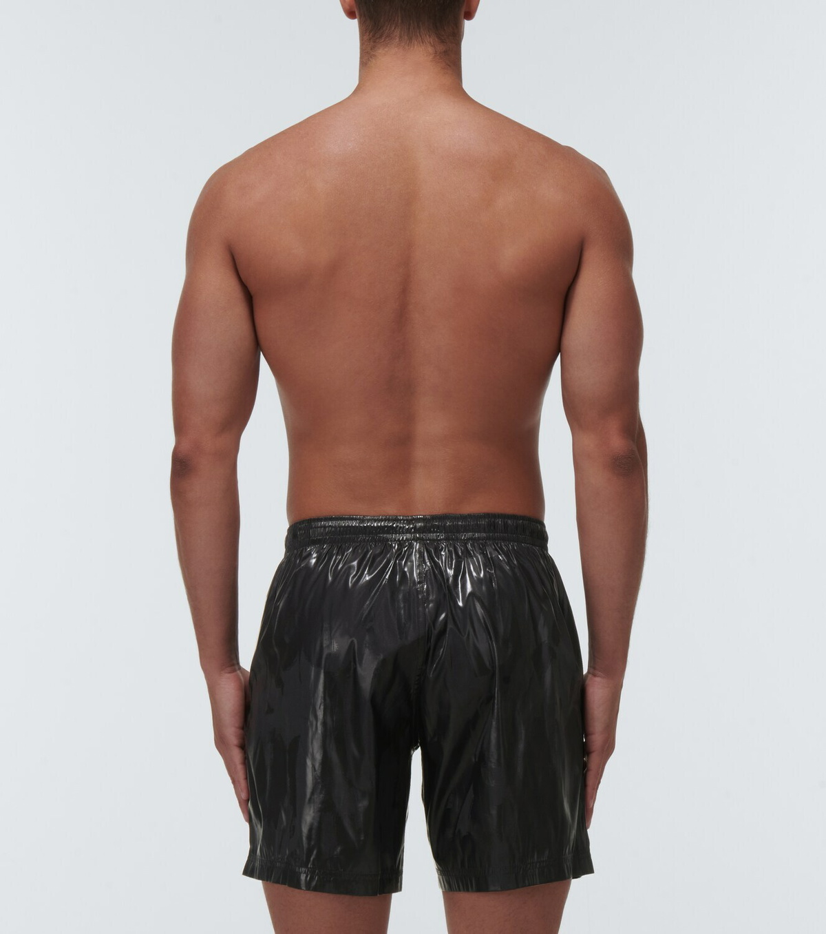 Alexander McQueen Logo swim shorts