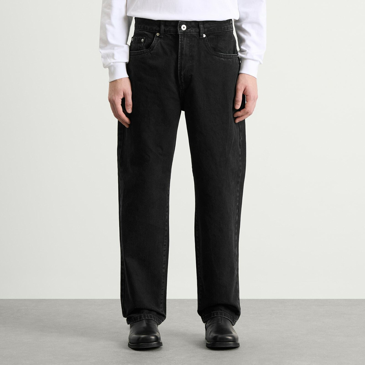 MKI Men's Denim Classic Jean in Black Wash