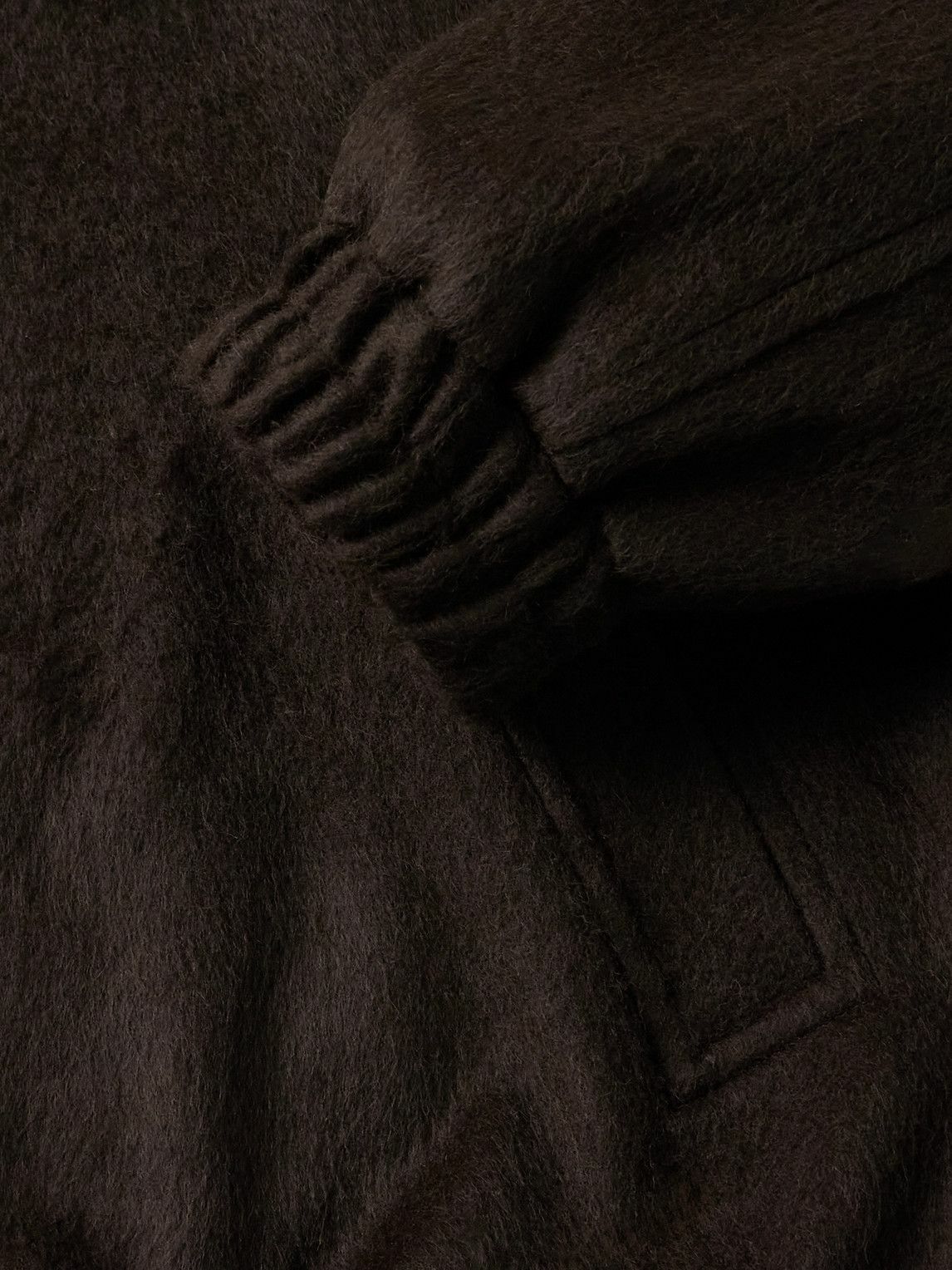 Auralee - Camel Hair-Flannel Blouson Jacket - Brown
