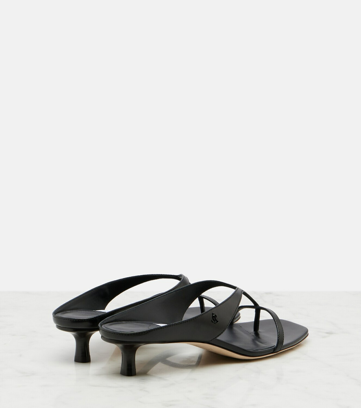 Jimmy Choo Emery leather thong sandals