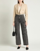 Palm Angels Womens Jacket in Beige