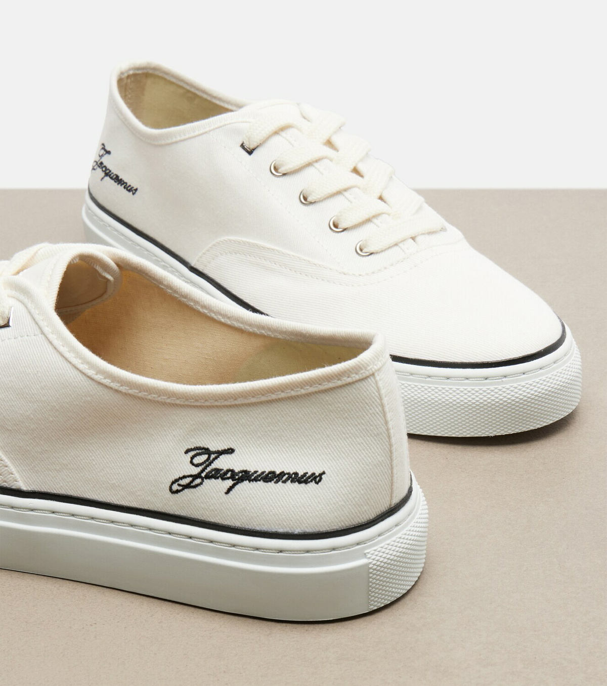 Jacquemus Féfé canvas sneakers