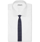 Fendi - 6cm Silk-Jacquard Tie - Blue
