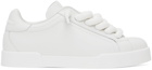 Dolce & Gabbana White Portofino Sneakers