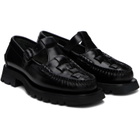 HEREU Black Soller Sport Loafers