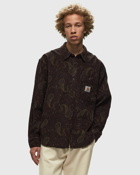 Carhartt Wip L/S Flint Shirt Brown - Mens - Longsleeves