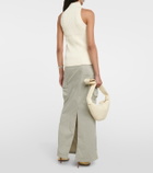Dion Lee Ribbed-knit cutout top