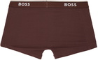 BOSS Three-Pack Multicolor Stretch Boxers