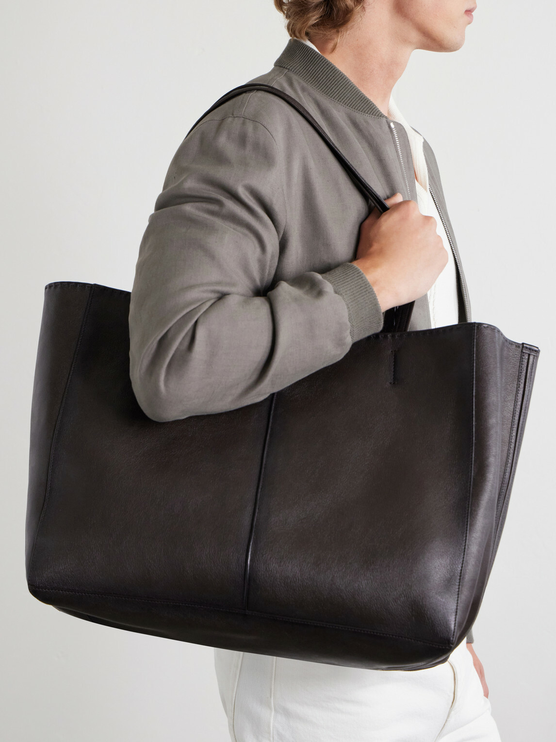 Berluti - Leather Tote Bag