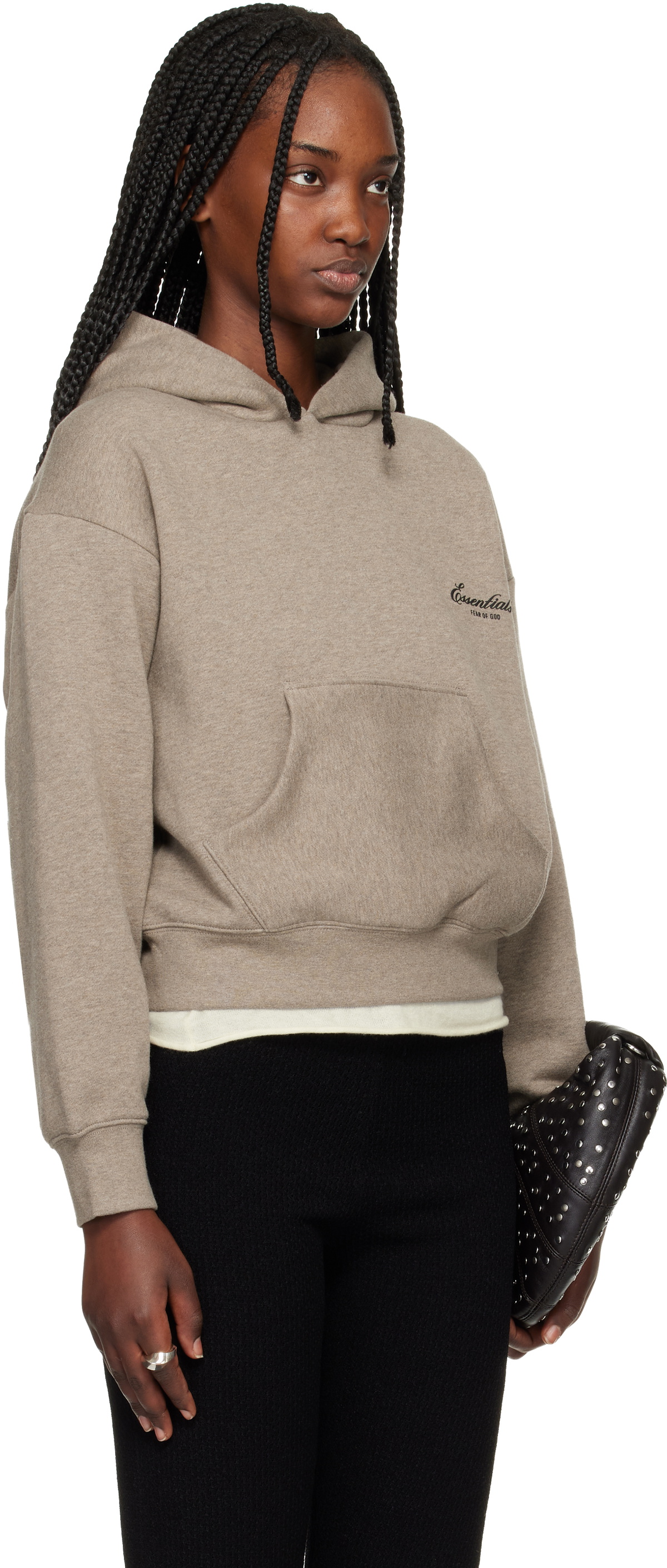Fear of God ESSENTIALS Brown Classic Hoodie