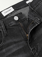 FRAME - L'Homme Skinny-Fit Stretch-Denim Jeans - Black