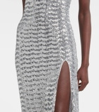 Oséree Pailettes sequined maxi dress