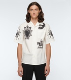 Alexander McQueen Short-sleeved printed shirt