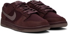 Nike Burgundy Dunk Low Retro Premium Sneakers