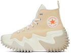 Converse Tan Run Star Motion High Sneakers