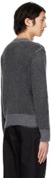 Craig Green Gray Brushed Reversible Sweater