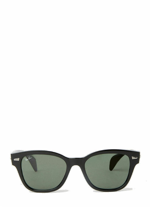 Photo: Ray-Ban - Square Frame RB0880S Sunglasses in Black