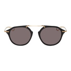 Dita Black and Gold Kohn Sunglasses